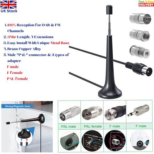 Dab radio aerial - 3m,