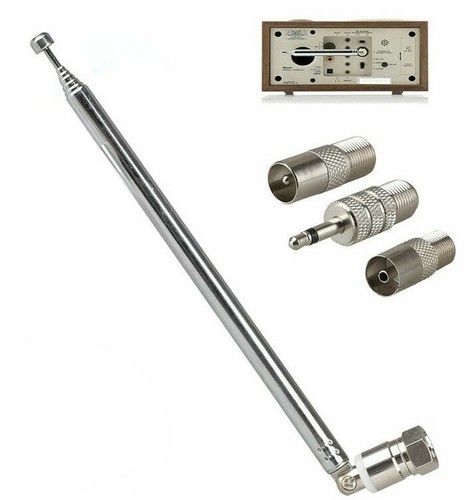 Telescopic dab radio - telescopic, fm