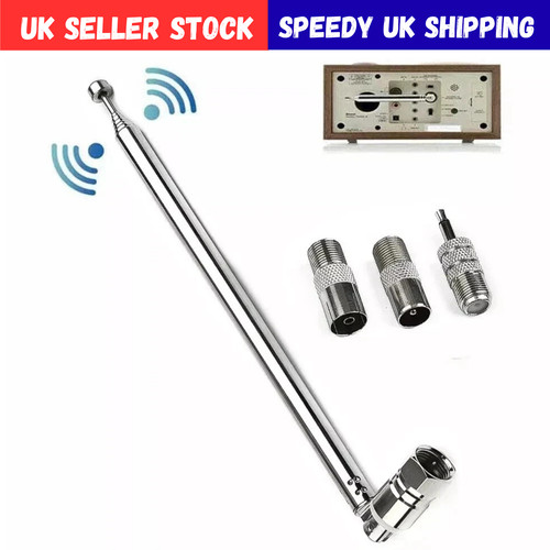 Telescopic dab radio aerial - dab,