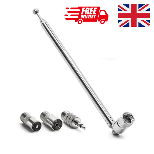 Telescopic dab radio aerial - telescopic, fm