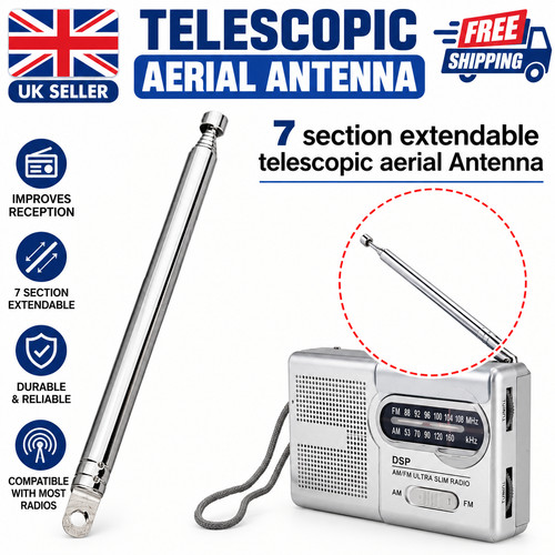 740mm sections telescopic - 740mm,
